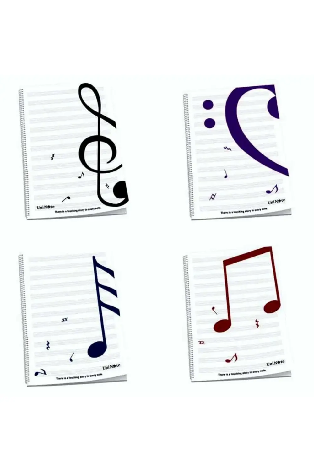 Çınar 22000 Büyük Müzik Defteri - 20 Yaprak Karton Kapak