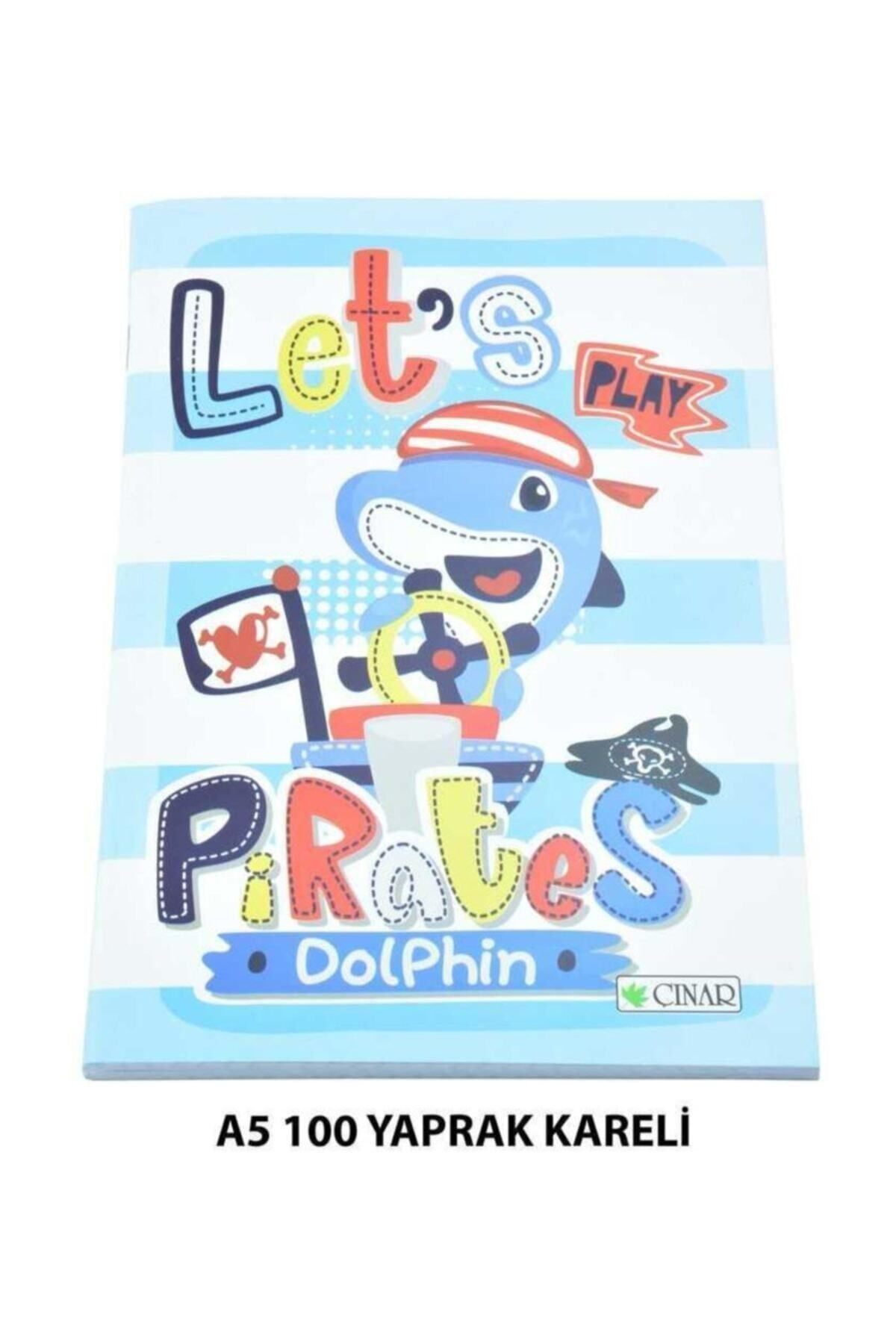 3 Çınar Çınar A5 Kareli Defter 100 Yaprak