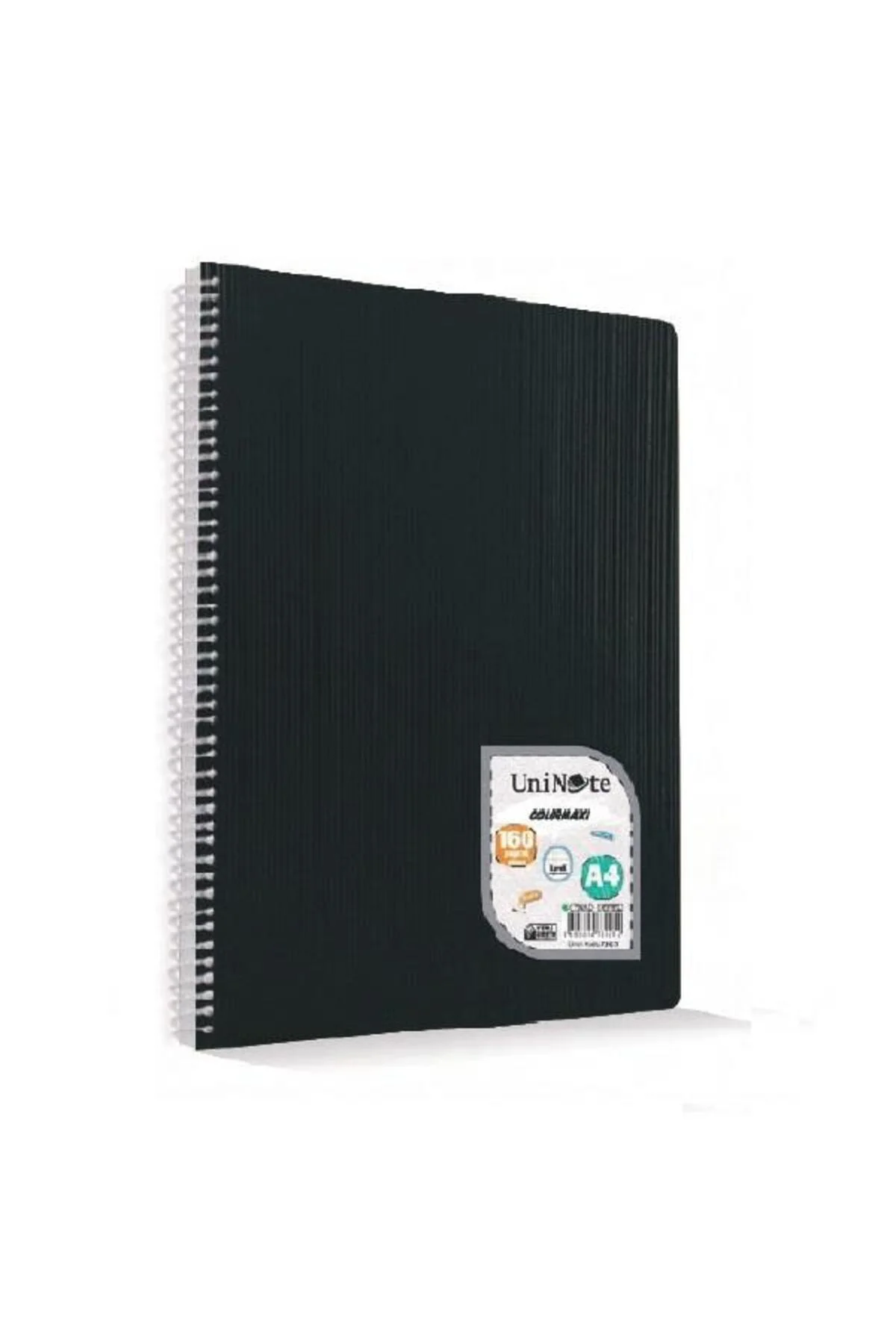 Çınar Colormaxi Plastik Kapak Spiralli A4 40 Yaprak Çizgili Defte