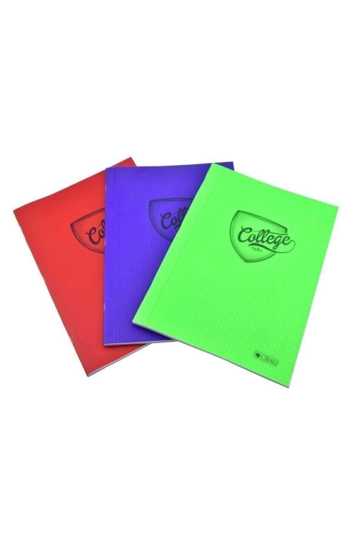 3 Çınar Çınar Pvc Kapaklı A4 Kareli Defter 60 Yaprak