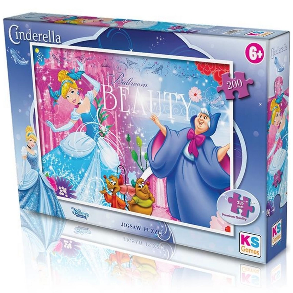 Cinderella Puzzle 200 Parça