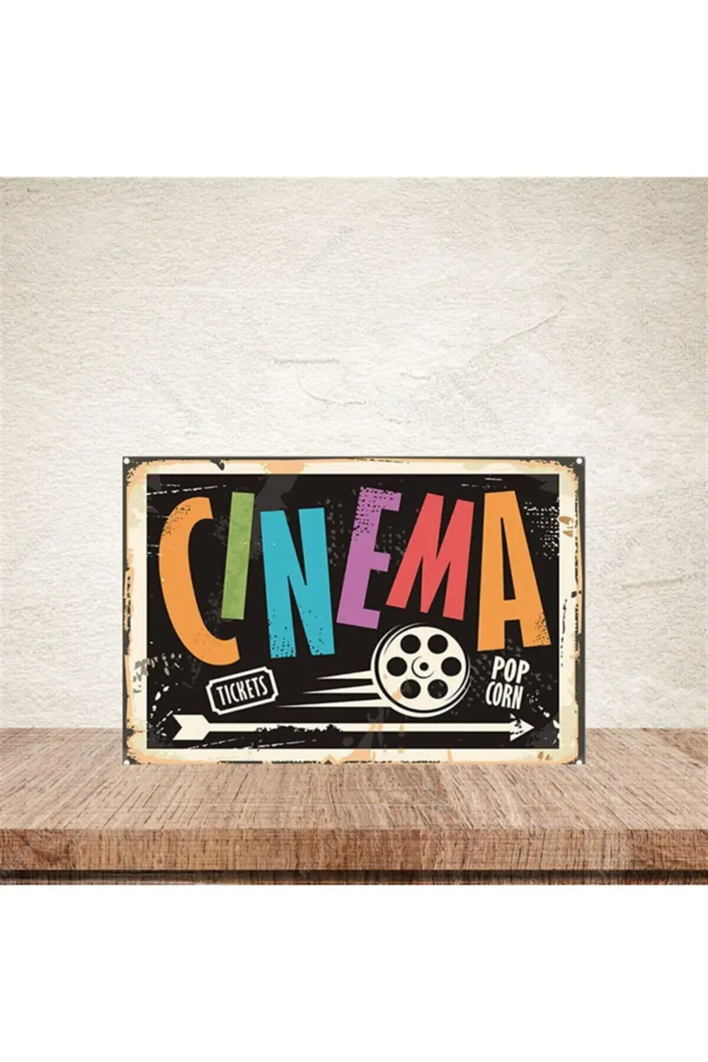 Cinema 20-30 Cm Retro Ahşap Poster Fiyatı, Yorumları ve Özellikleri