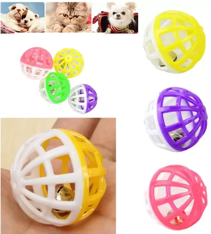 Çıngıraklı Oyun Topu Evcil Hayvanlar İçin Dayanıklı Oyuncak