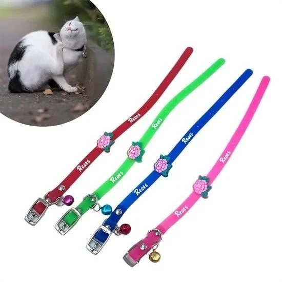 Çıngıraklı Zilli Sevimli Renkli Slikon Kedi Köpek Boyun Tasması Fiyatı, Yorumları ve Özellikleri