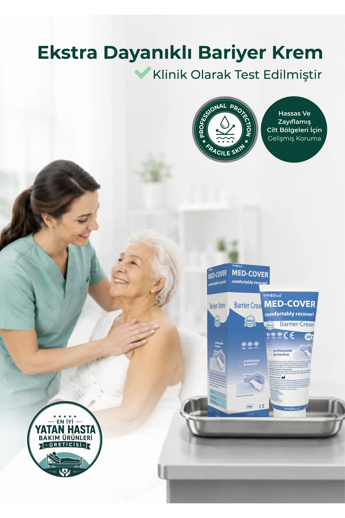 Çinko Oksit Bariyer Krem 100 gr x 2 adet