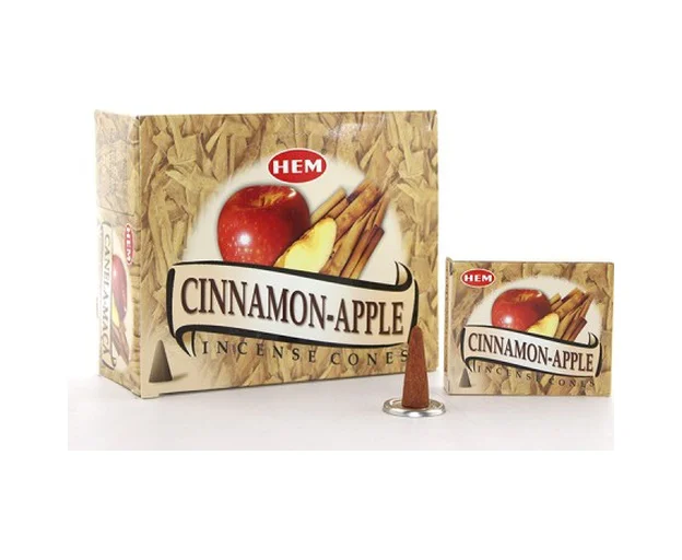 Cinnamon Apple Aromalı Konik Tütsü
