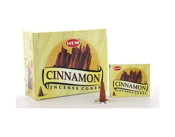 Cinnamon Aromalı Konik Tütsü