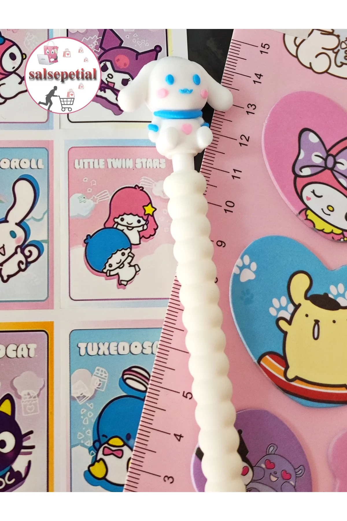Cinnamoroll Çekmeceli Kalem Kutusu Cinamoroll 0.7 Uçlu Kalem Cetv