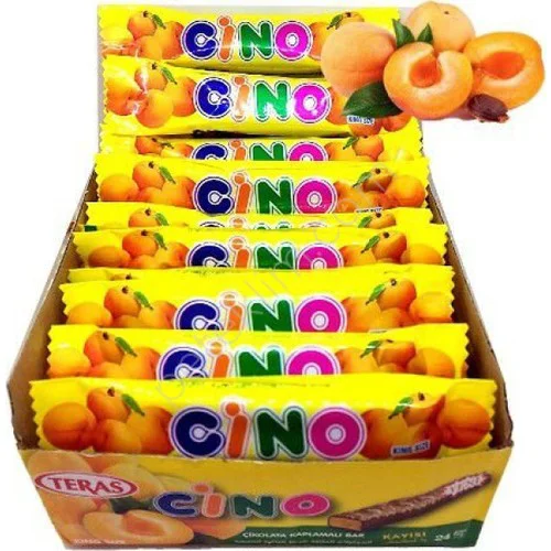Cino Çikolata Kayısılı Küçük Boy (50 Adet) Cino Çikolata Kayısılı Küçük Boy (50 Adet)