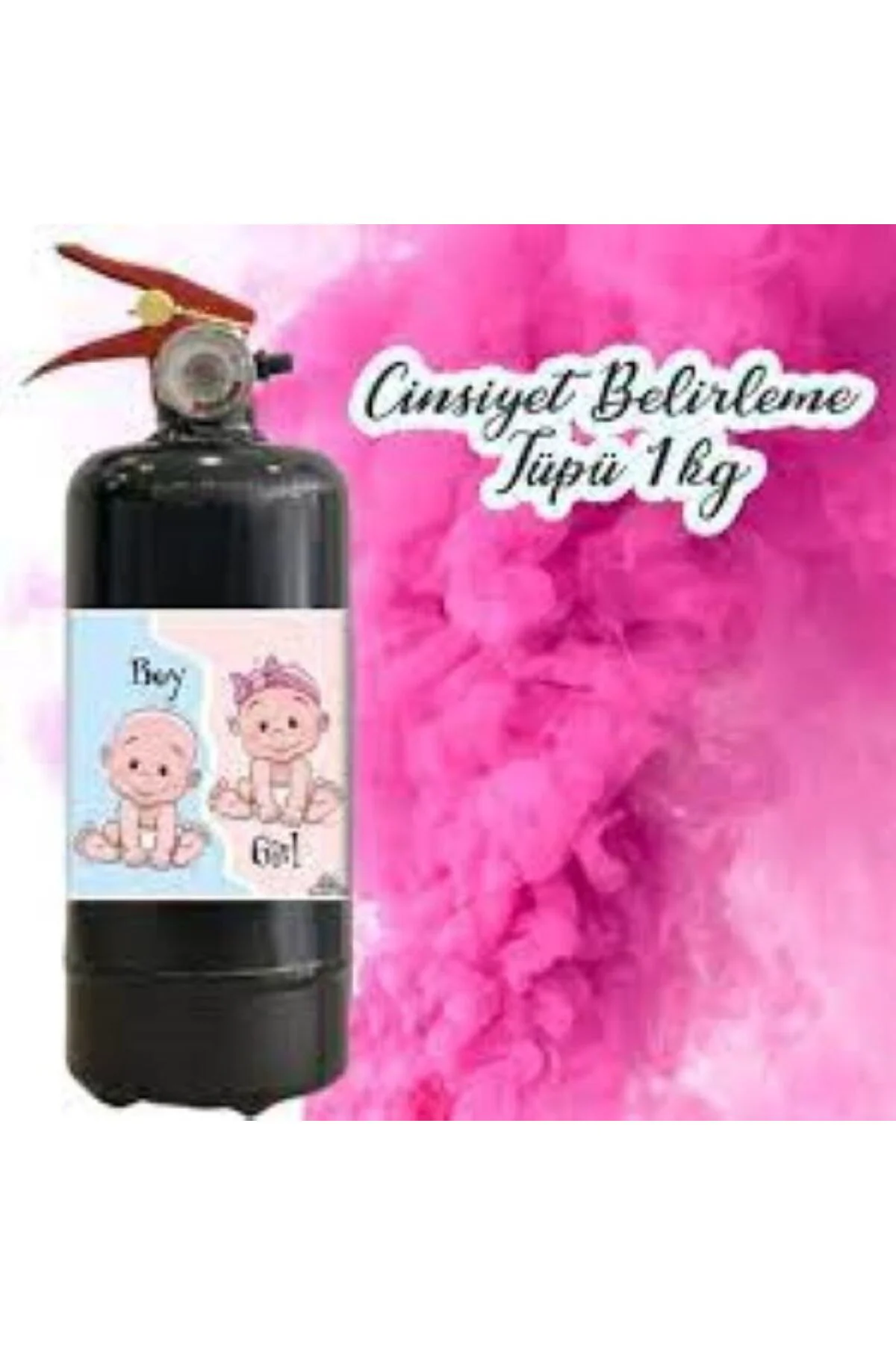 Cinsiyet Belirleme Tüpü 1 Kg ( Pembe )