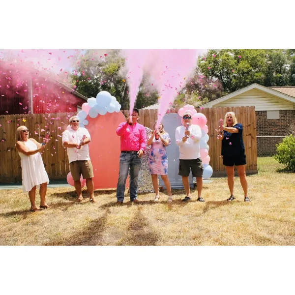 Cinsiyet Tespiti Partisi için Renkli Tüp