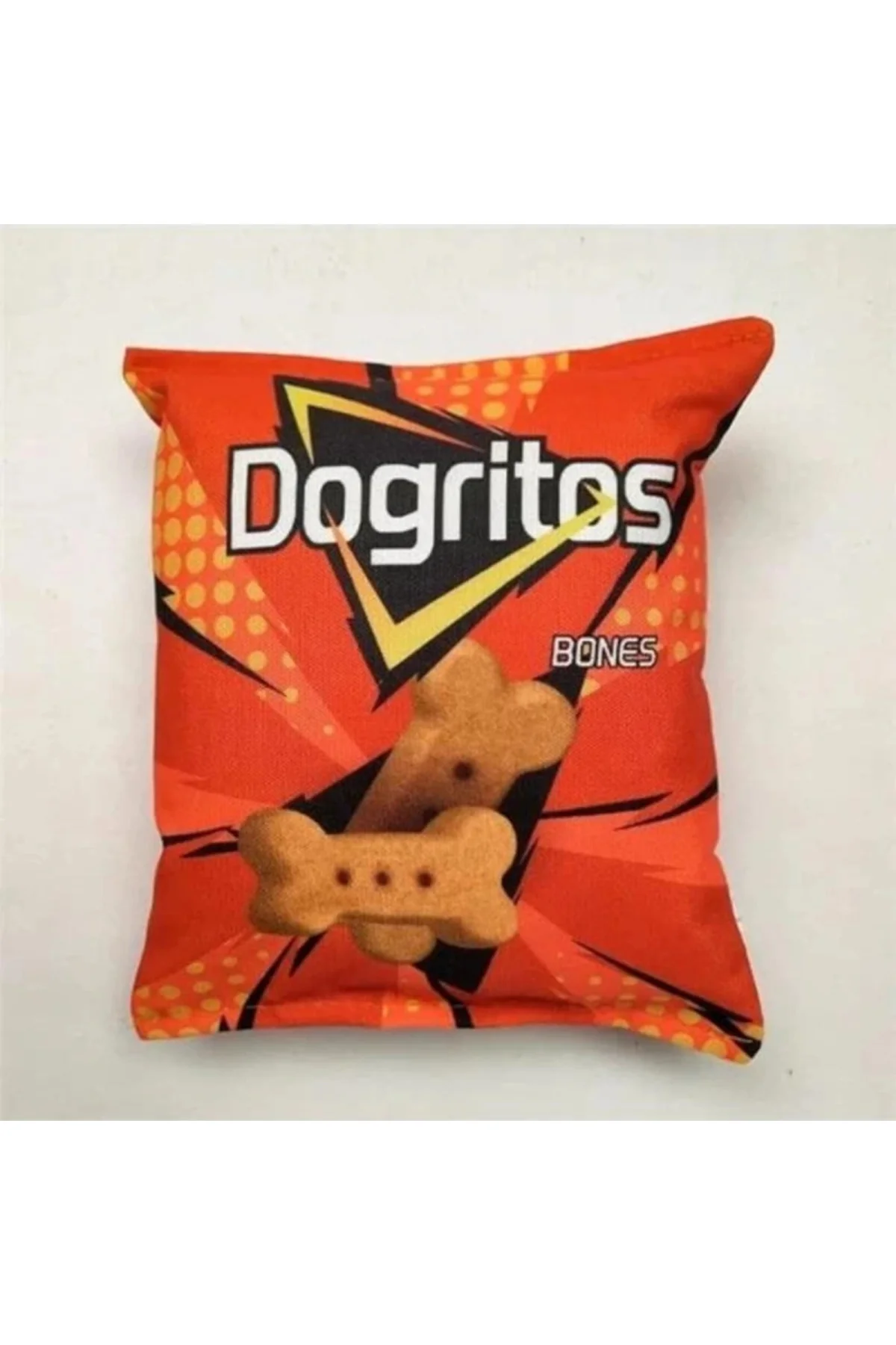 Cips Dayanıklı Sesli Köpek Oyuncağı 1 Adet (Dogritos)