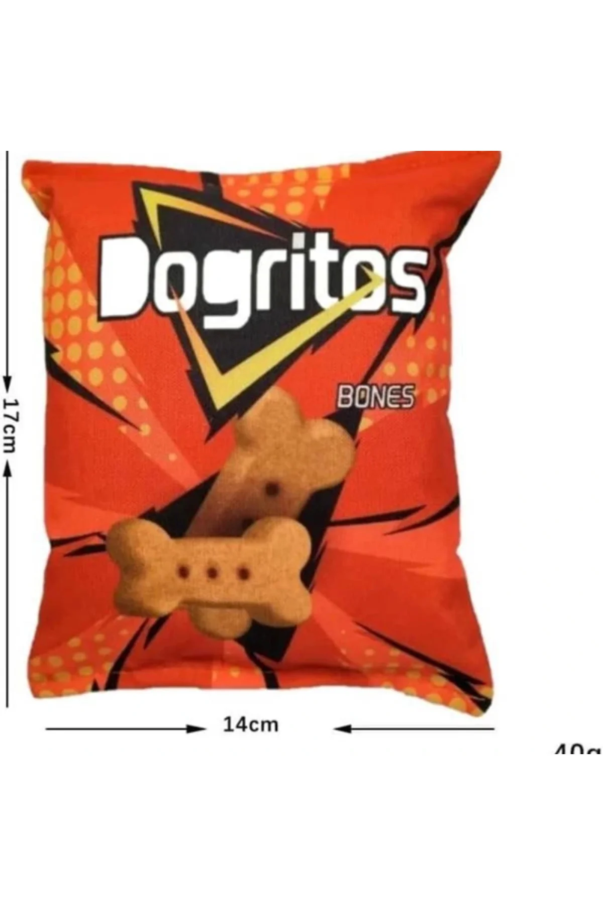Cips Dayanıklı Sesli Köpek Oyuncağı 1 Adet (Dogritos)