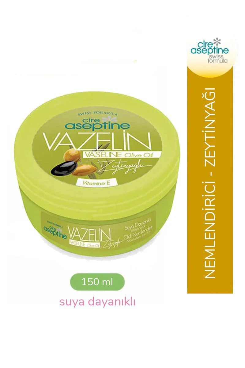 Cire Aseptine Vazelin Zeytinyağlı 150 ml - Kışlık Cilt Bakımı ve Nemlendirici Fiyatı, Yorumları ve Özellikleri