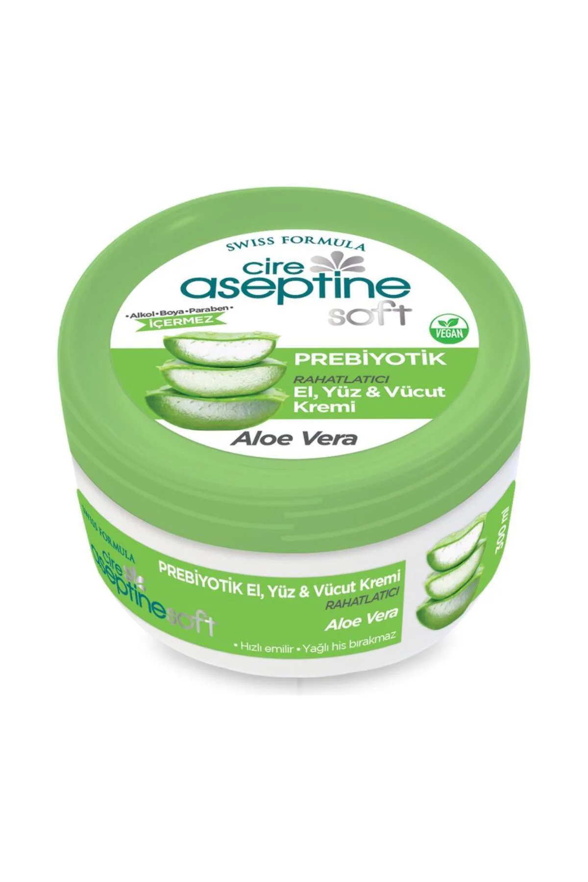CİREASEPTİNEAloe Vera Prebiyotik Nemlendirici Bakım Kremi 300 ml