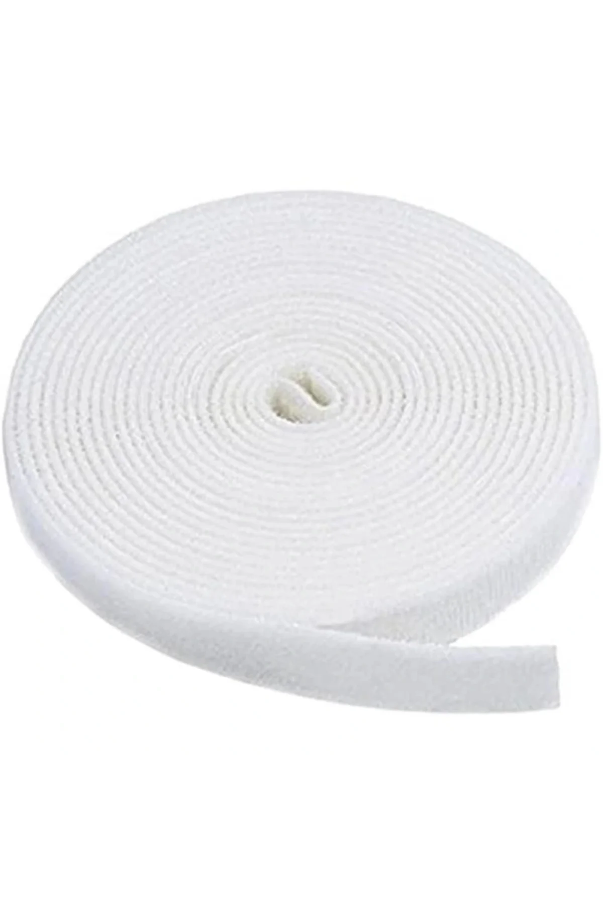 Cırt Cırt Sabitleyici Kablo Düzenleyici 5 Metre X 1Cm Kanca Ve Döngü Kayışları, Tekrar