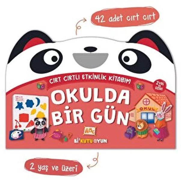 Cırt Cırtlı Etkinlik Kitabım - Okulda Bir Gün (2+ Yaş) Fiyatı, Yorumları ve Özellikleri