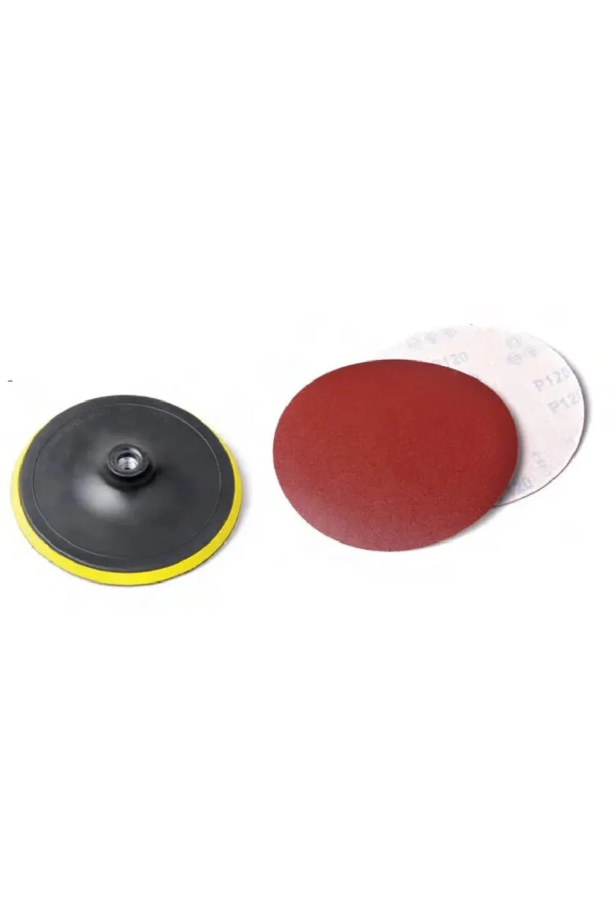 Cırtlı Disk Altı 180mm - Yedek Zımparalı