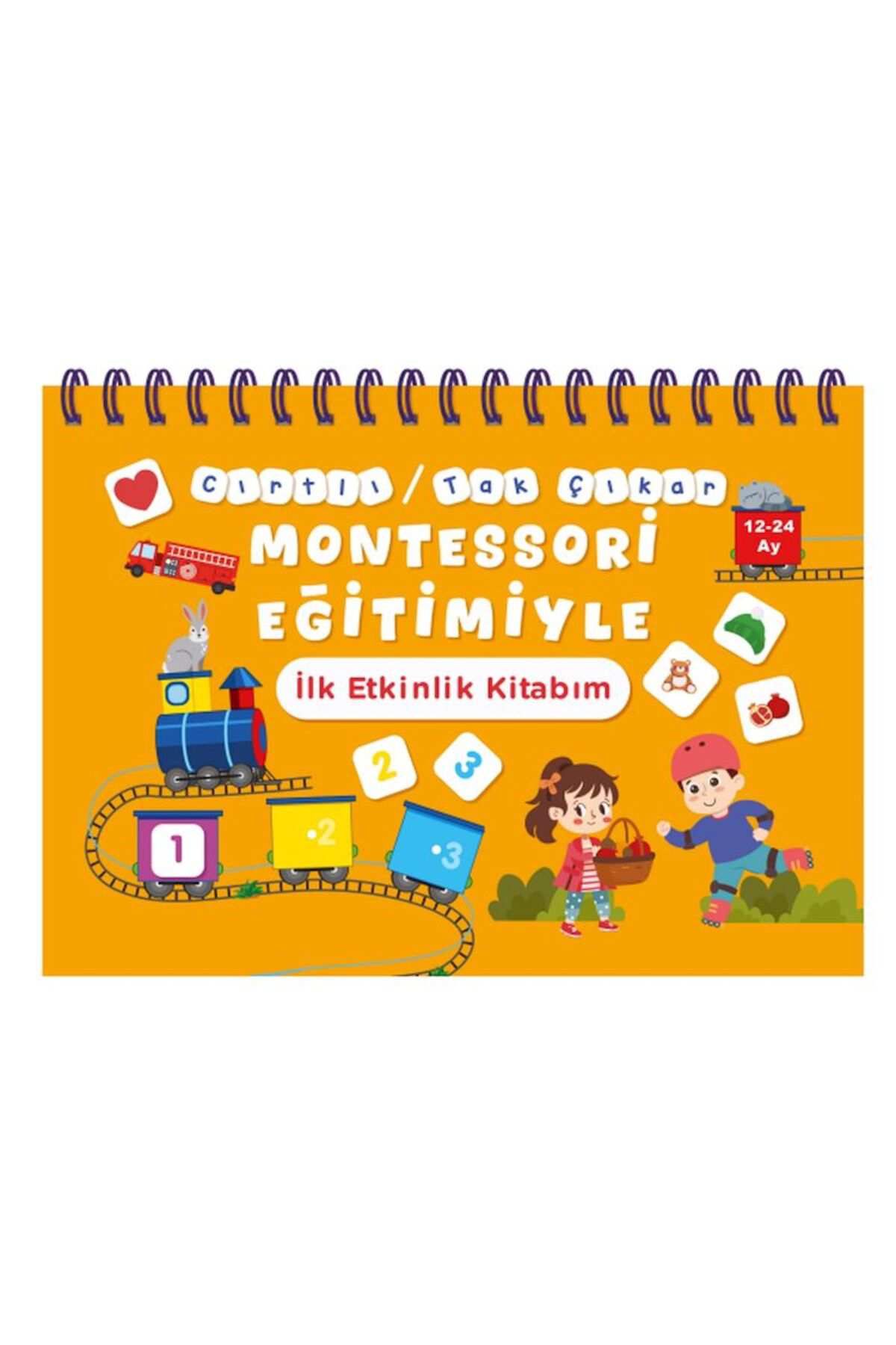 Bebek Ve Uyku Cırtlı Tak Çıkar Montessori Eğitimiyle İlk Etkinlik Kitabım