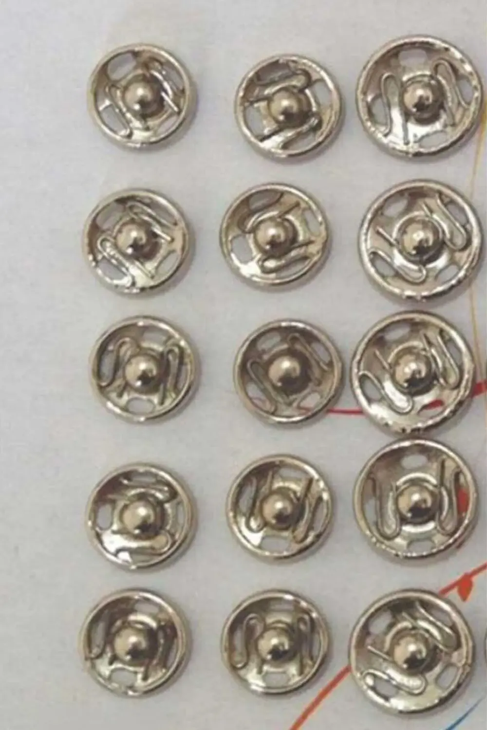 Çıt Çıt 18 mm 20'li Siyah