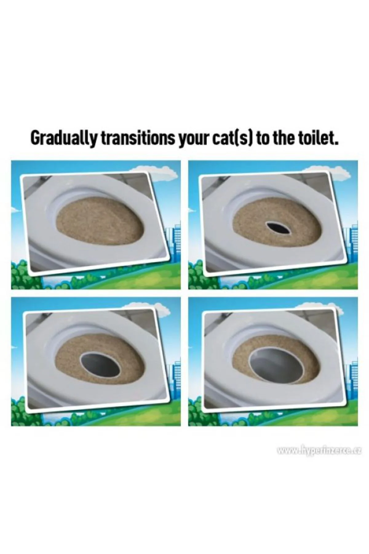 CitiKitty Kedi Tuvalet Eğitim Seti CitiKitty Kedi Tuvalet Eğitim Seti - Görsel 2