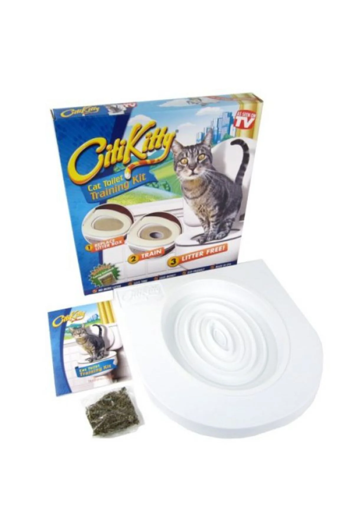 CitiKitty Kedi Tuvalet Eğitim Seti CitiKitty Kedi Tuvalet Eğitim Seti - Görsel 3