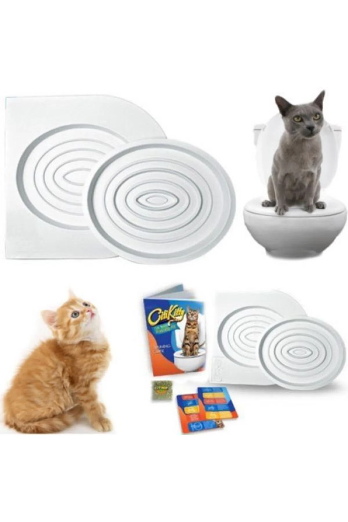 CitiKitty Kedi Tuvalet Eğitim Seti CitiKitty Kedi Tuvalet Eğitim Seti