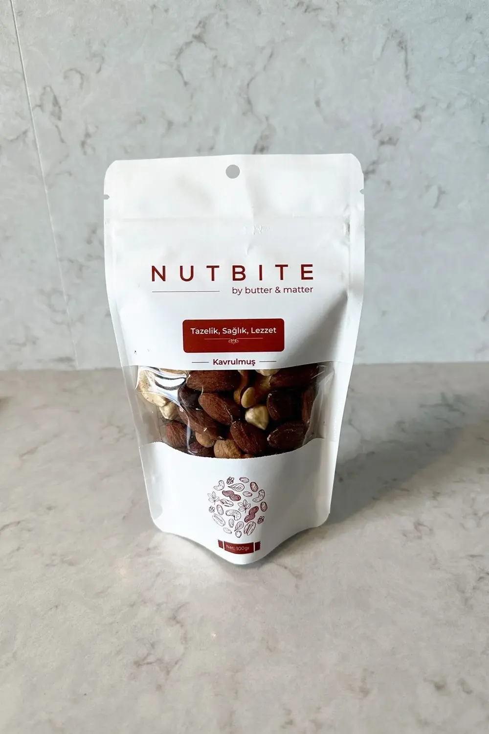 Çıtır Mix 100gr - %100 Doğal Atıştırmalık - Fırınlanmış Kaju, Bad