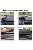 Cıtroen (2006-2014) 3d Torpido Kılıfı Panel Koruyucu Göğüs Kaplam