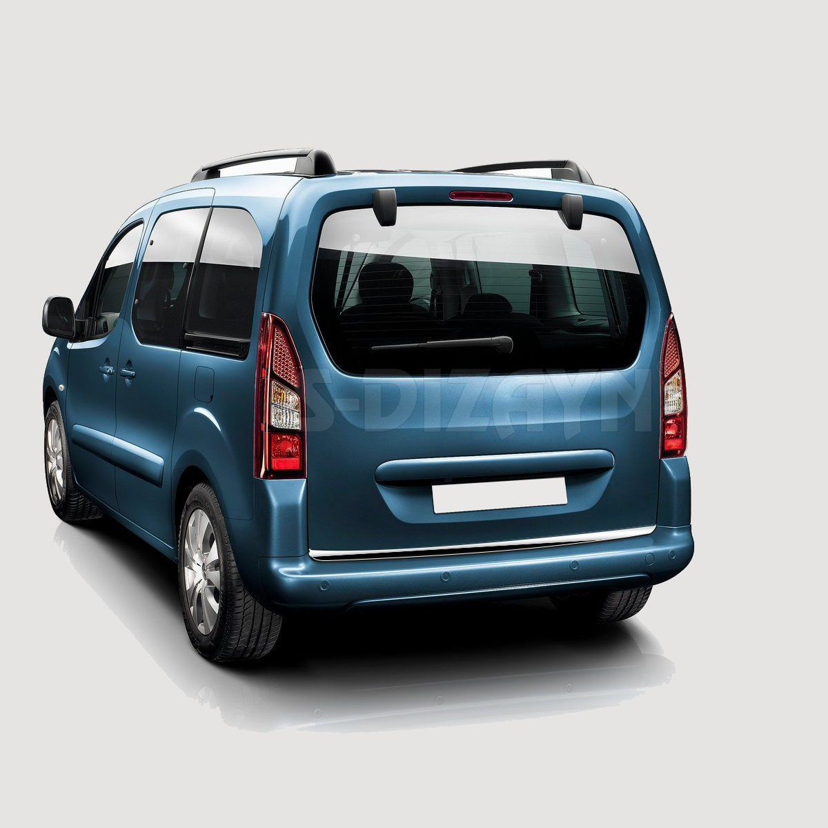 Citroen Berlingo Uyumlu Krom Bagaj Alt Çıtası 2008-2018 Citroen Berlingo Uyumlu Krom Bagaj Alt Çıtası 2008-2018
