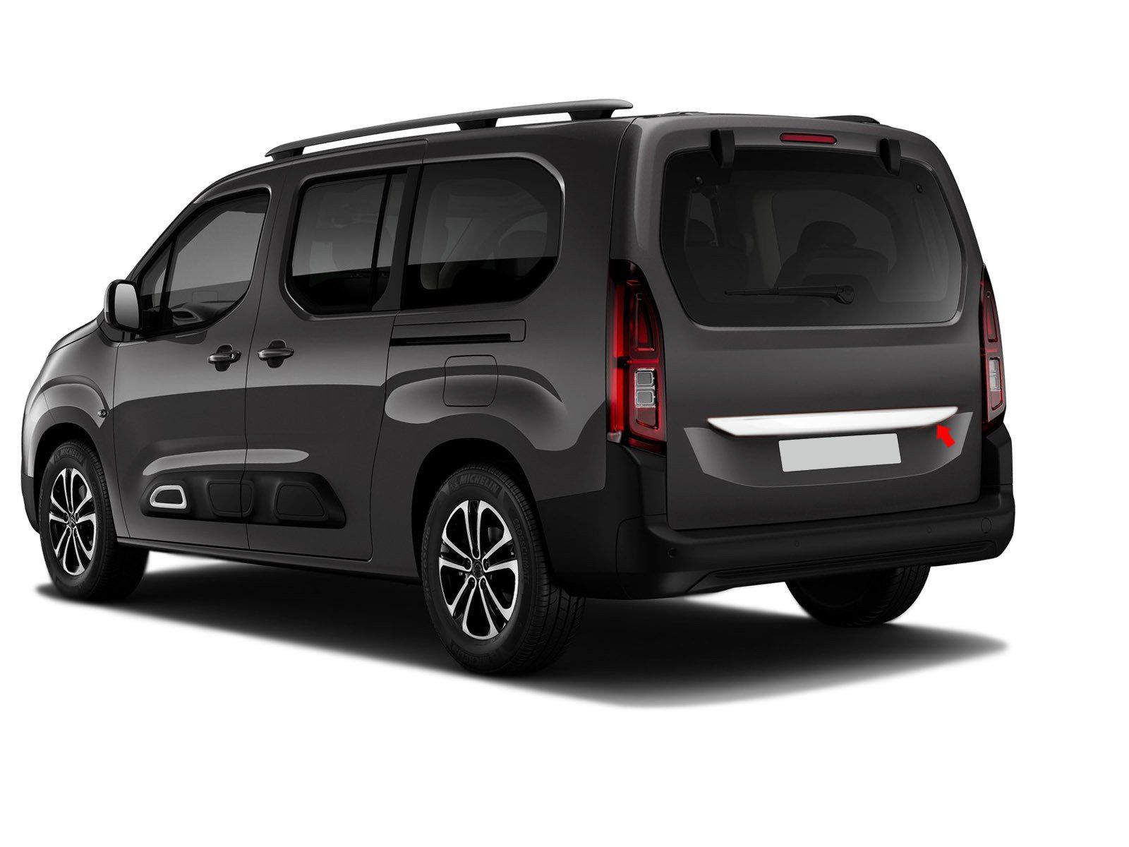Citroen Berlingo Uyumlu Krom Bagaj Çıtası 2019 Ve Üzeri