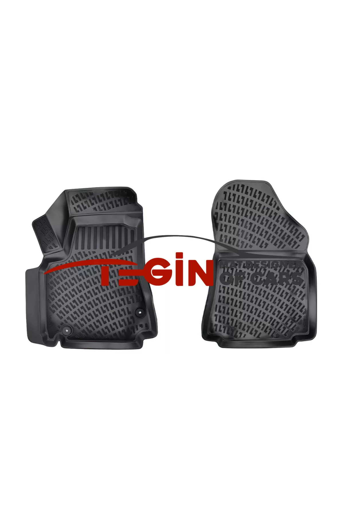 Citroen Berlingo Panelvan 2 Parça 2009 3D Havuzlu Paspas Siyah