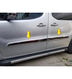 Citroen Berlingo Uyumlu Yan Kapı Çıtası 2008-2016 Paslanmaz Çelik