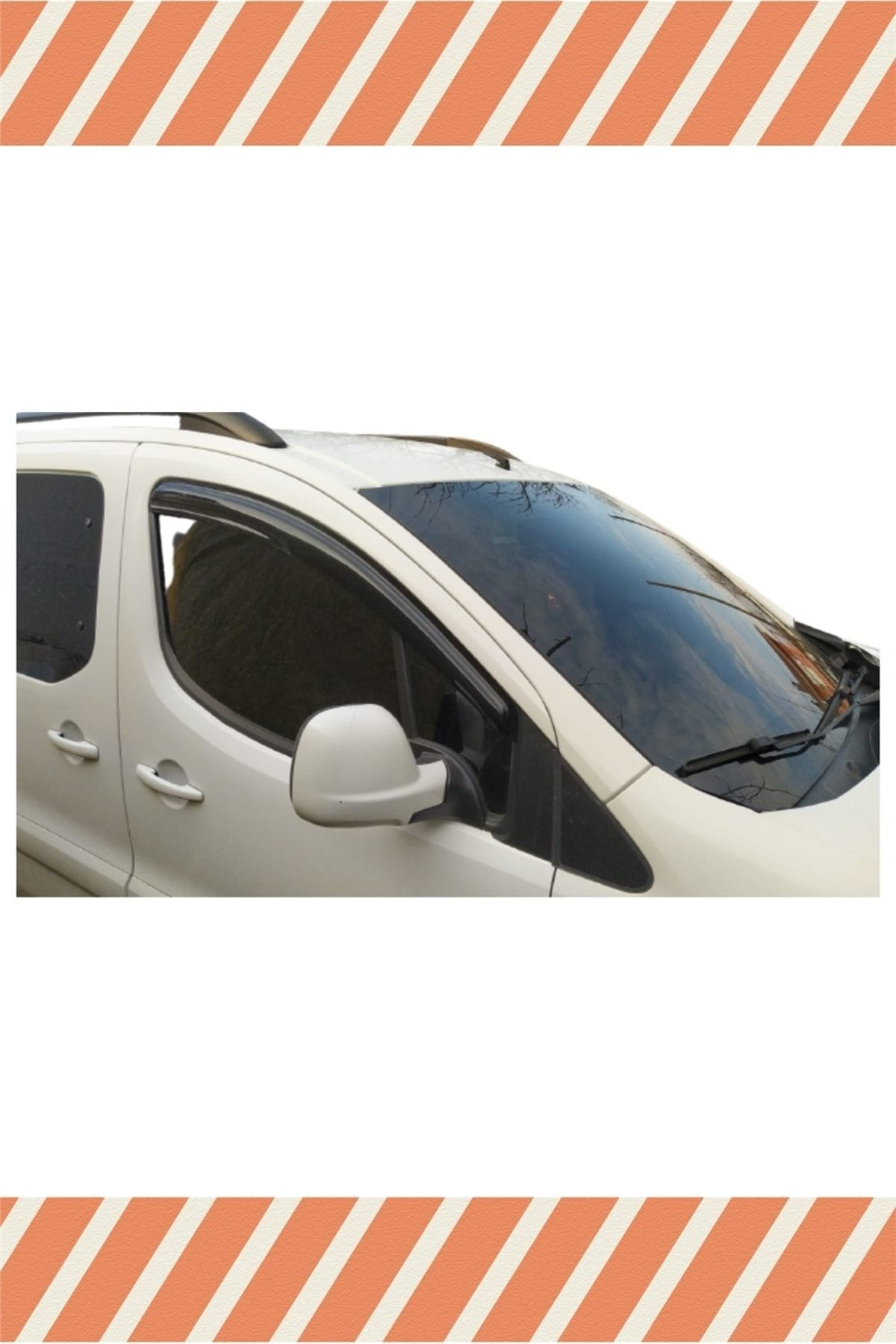 Citroen Berlingo 2008-2018 2'li Mügen Tip Cam Rüzgarlığı