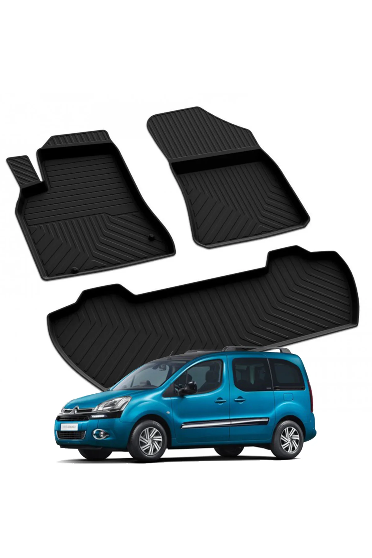 CITROEN BERLINGO 2 2008-2009 Model Yılları İçin Uyumlu Yeo 4D Havuzlu Paspas Takımı CITROEN BERLINGO 2 2008-2009 Model Yılları İçin Uyumlu Yeo 4D Havuzlu Paspas Takımı
