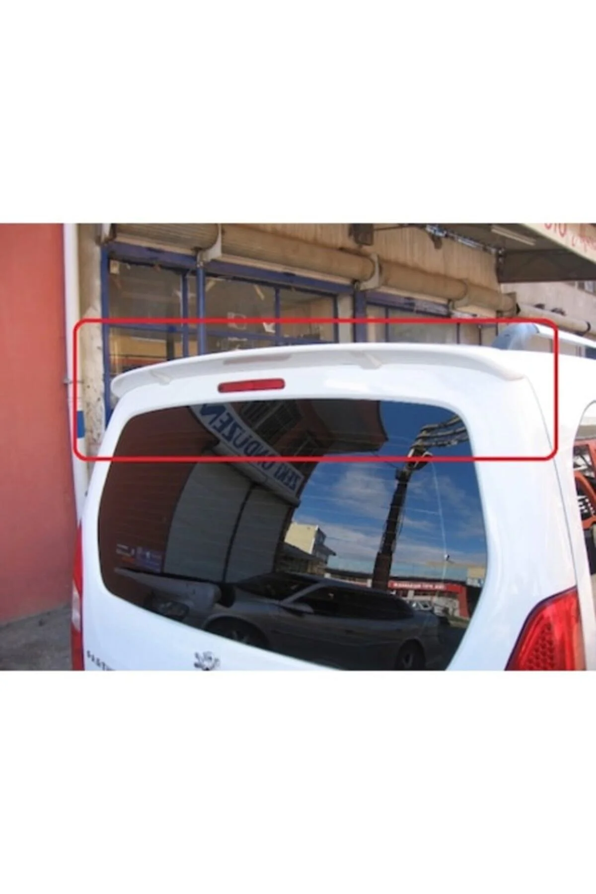CITROEN BERLİNGO 2009 - 2025 BEYAZ BOYALI SPOİLER