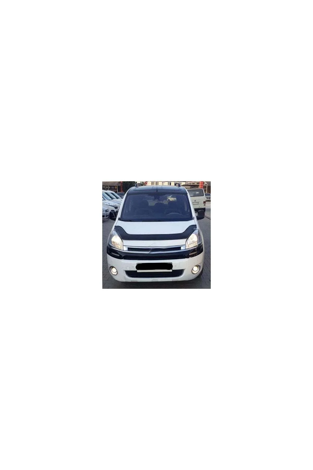 Citroen Berlingo 2009-2017 Uyumlu Kaput Rüzgarlığı Ön Kaput Koruma ABS Parlak Siyah Citroen Berlingo 2009-2017 Uyumlu Kaput Rüzgarlığı Ön Kaput Koruma ABS Parlak Siyah - Görsel 2