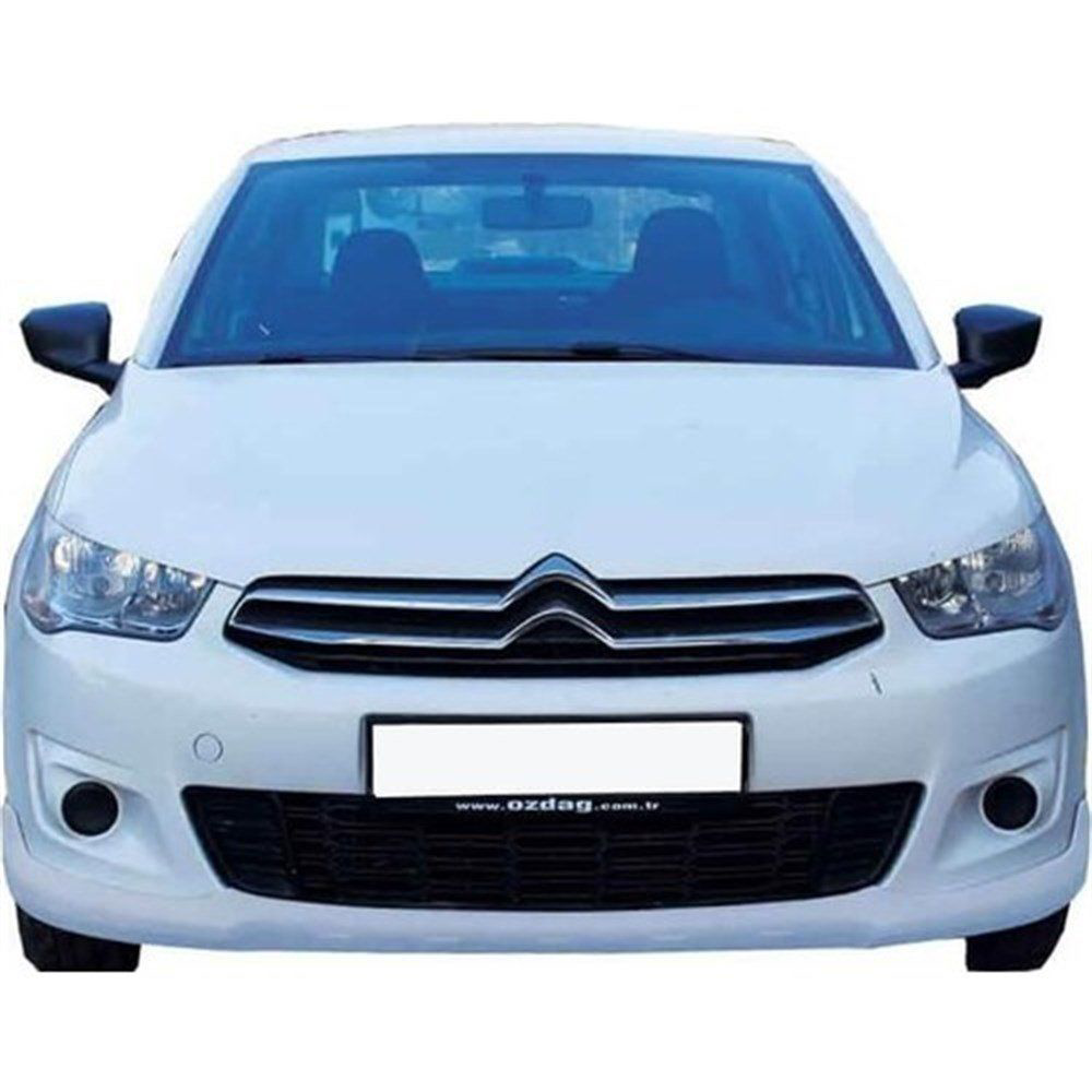 Citroen C-Elysee Uyumlu Ön Tampon Altı Fiber (Exclusive Md.) 2012