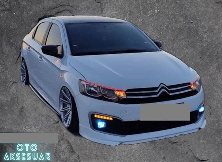 Citroen C-Elysee Uyumlu Ön Tampon Eki Makyajlı Citroen C-Elysee Uyumlu Ön Tampon Eki Makyajlı
