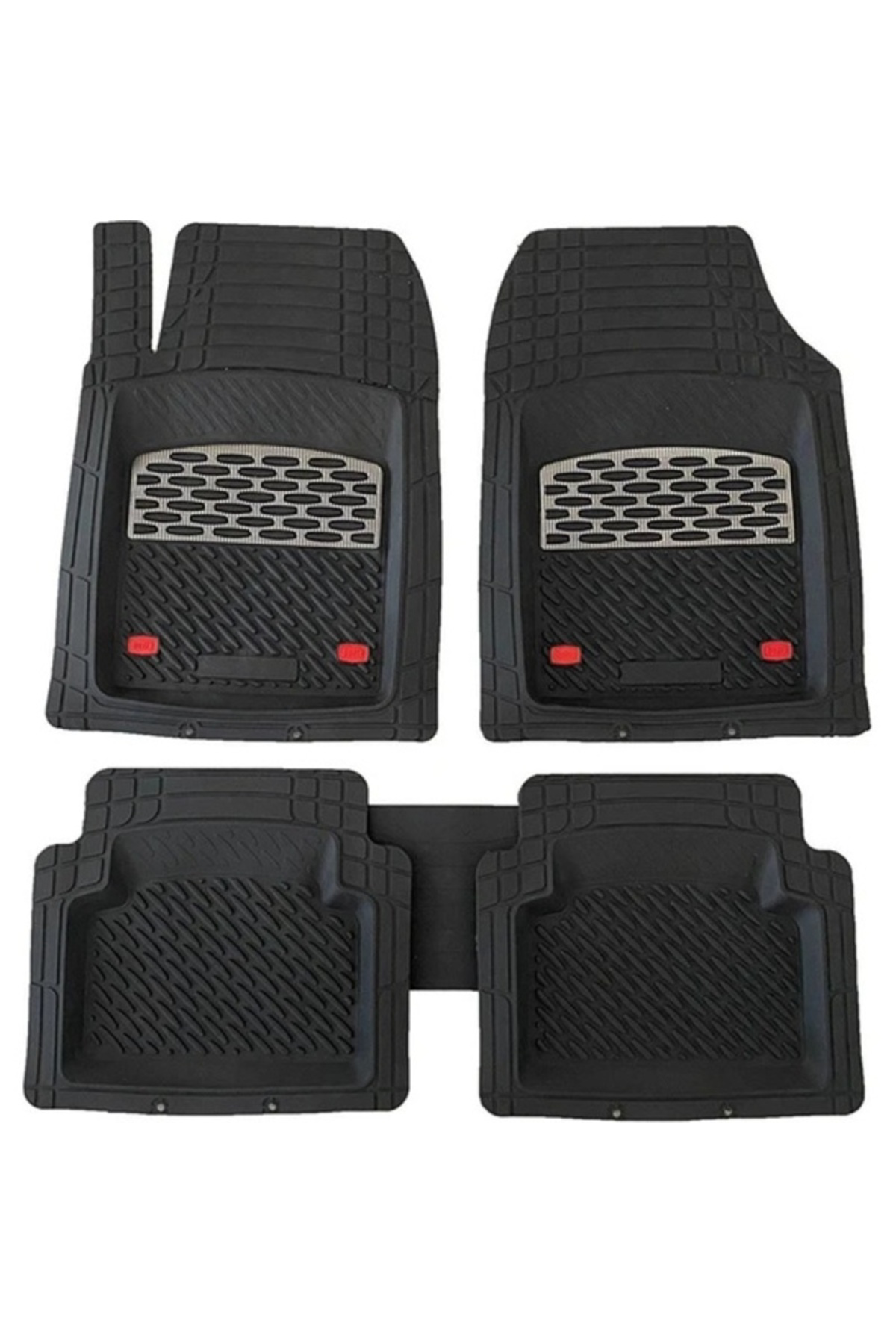 Zeyno Ticaret Citroen C3 2003 Uyumlu Derin Havuzlu Üniversal Pro Paspas Siyah -