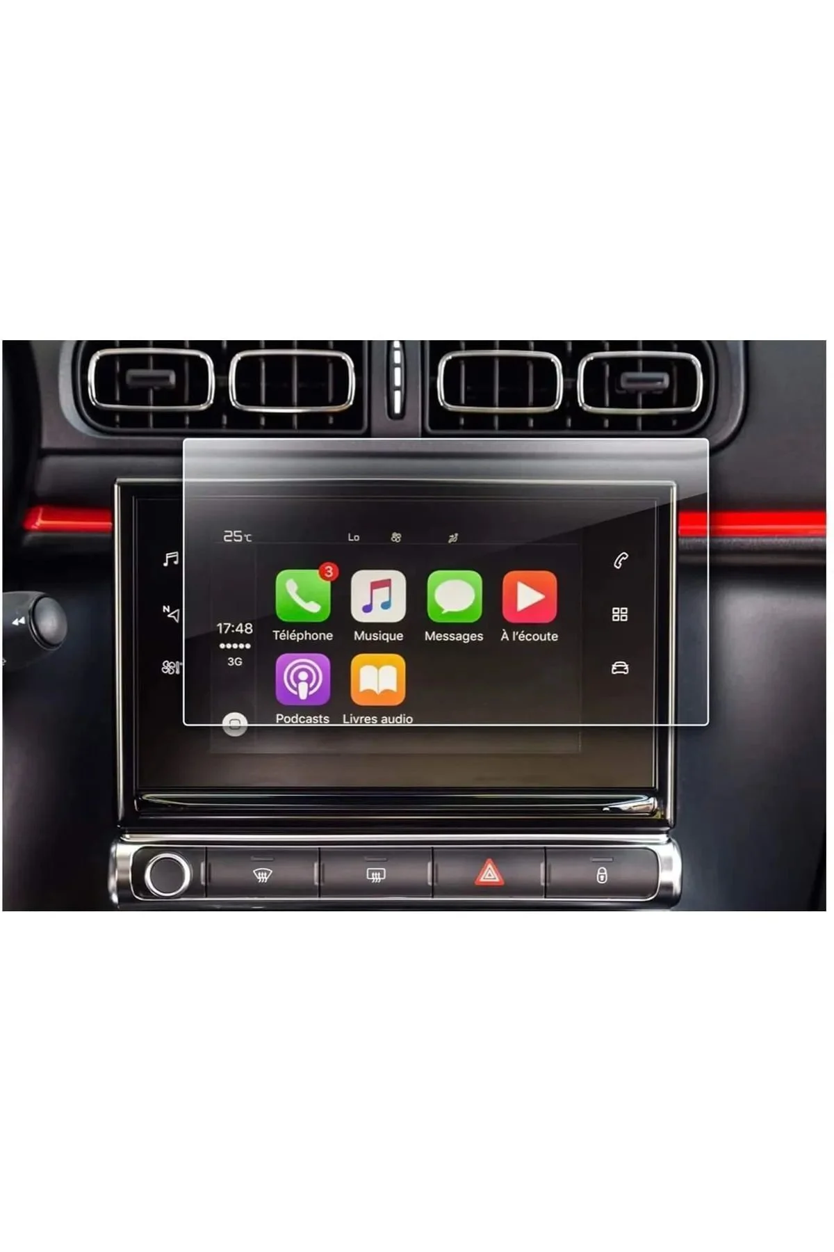 Citroen C3 Aircross Navigasyon Multimedia 9h Nano Ekran Koruyucu