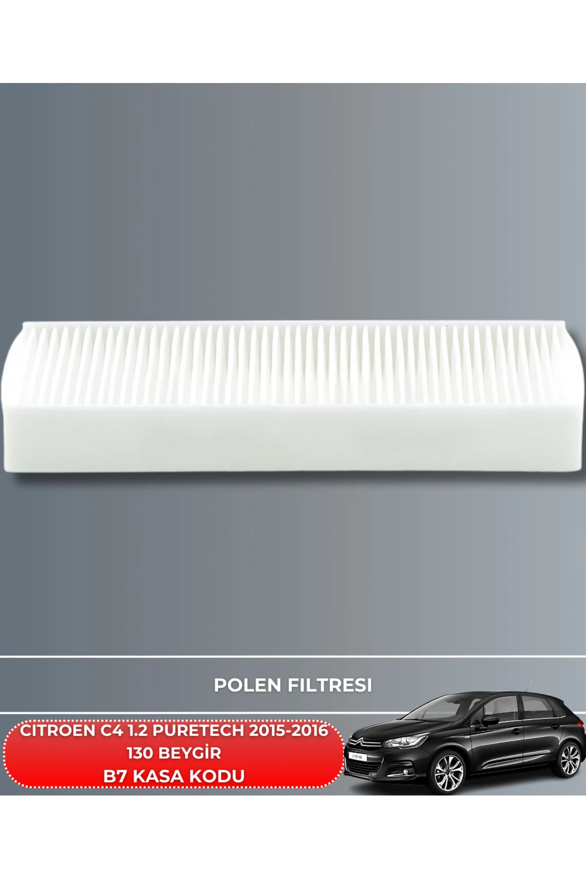 Citroen C4 1.2 Puretech 2015-2016 130 Beygir Hava Yağ Polen Filtr