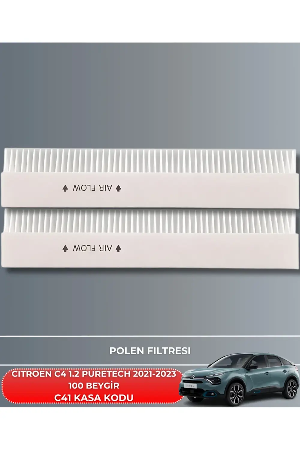 CITROEN C4 1.2 PURETECH 2021-2022-2023 100 BEYGİR FİLTRE - YAG BA