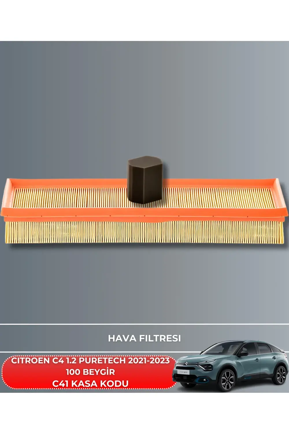 CITROEN C4 1.2 PURETECH 2021-2022-2023 100 BEYGİR FİLTRE - YAG BA