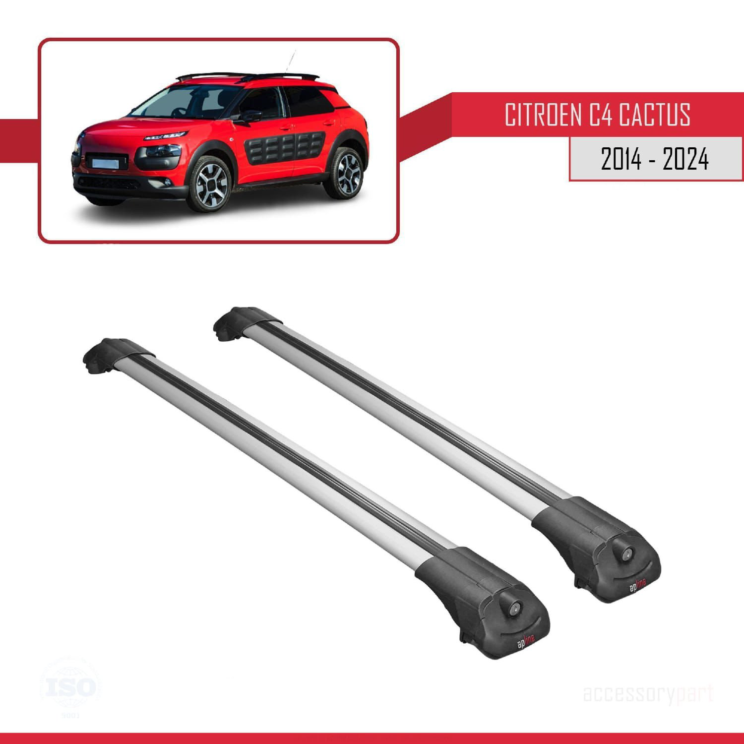 Citroen C4 Cactus 2014 ve Sonrası ile uyumlu ACE-1 Ara Atkı Tavan Fiyatı, Yorumları ve Özellikleri