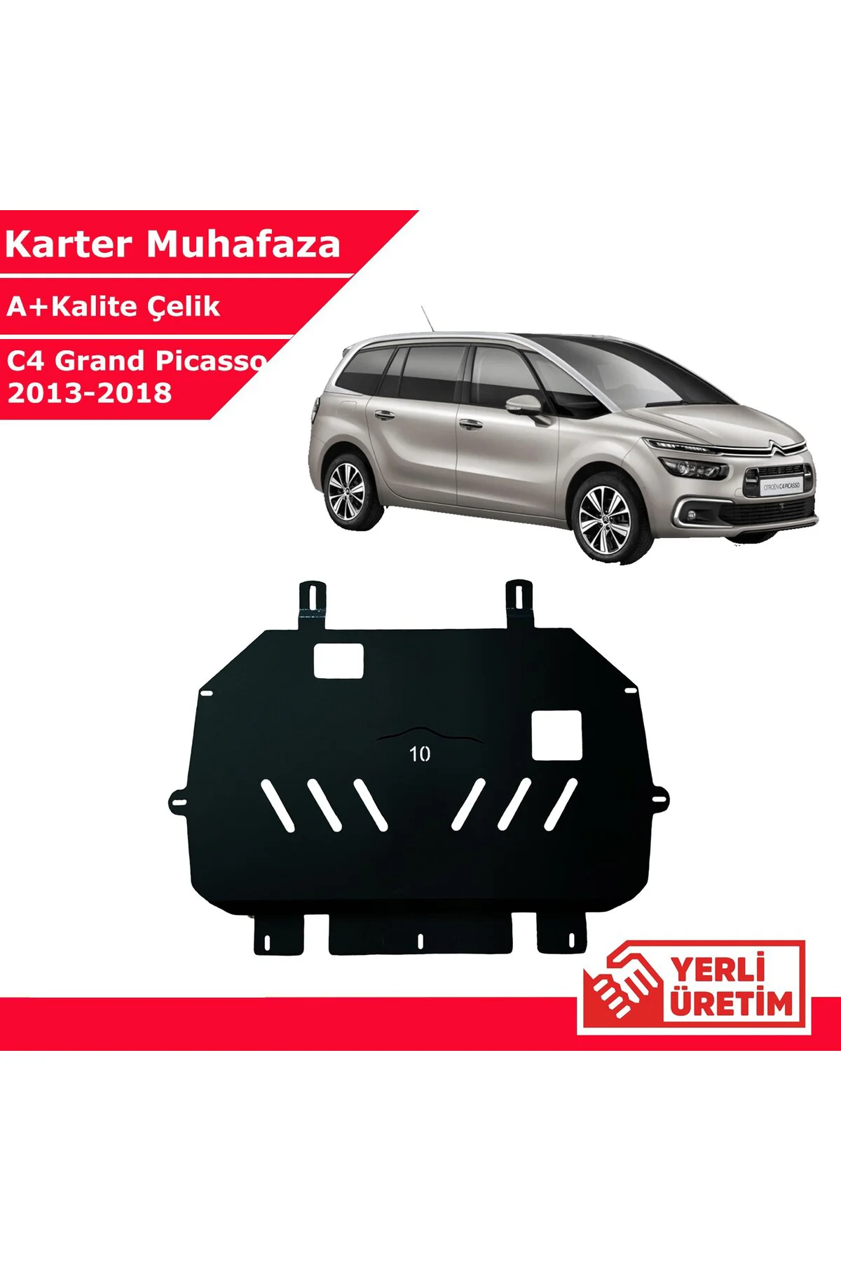 Citroen C4 Grand Picasso 2013-2018 Çelik Karter Muhafaza Çelik Ko