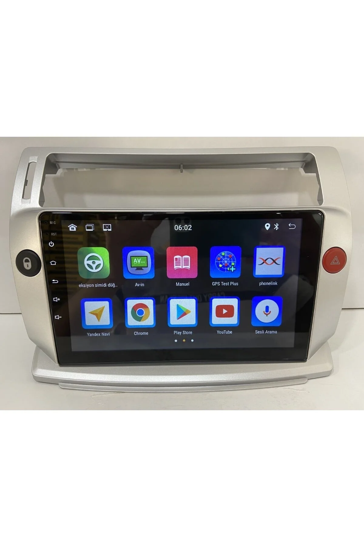 CİTROEN C4 Uyumlu ANDROİD 4 REM -64 HAFIZALI MULTİMEDYA CARPLAY-KAMERA-IPS EKRAN-FULL