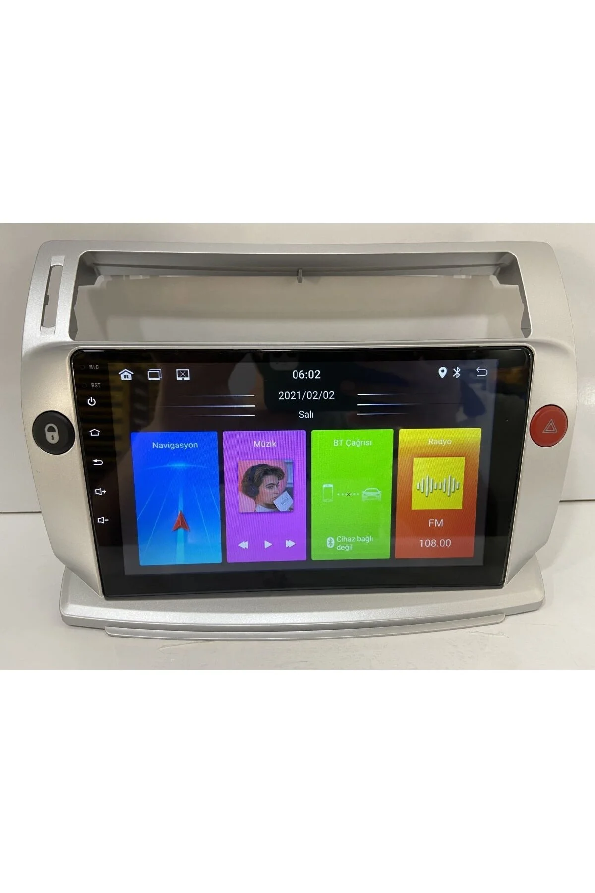 CİTROEN C4 Uyumlu ANDROİD 4 REM -64 HAFIZALI MULTİMEDYA CARPLAY-KAMERA-IPS EKRAN-FULL