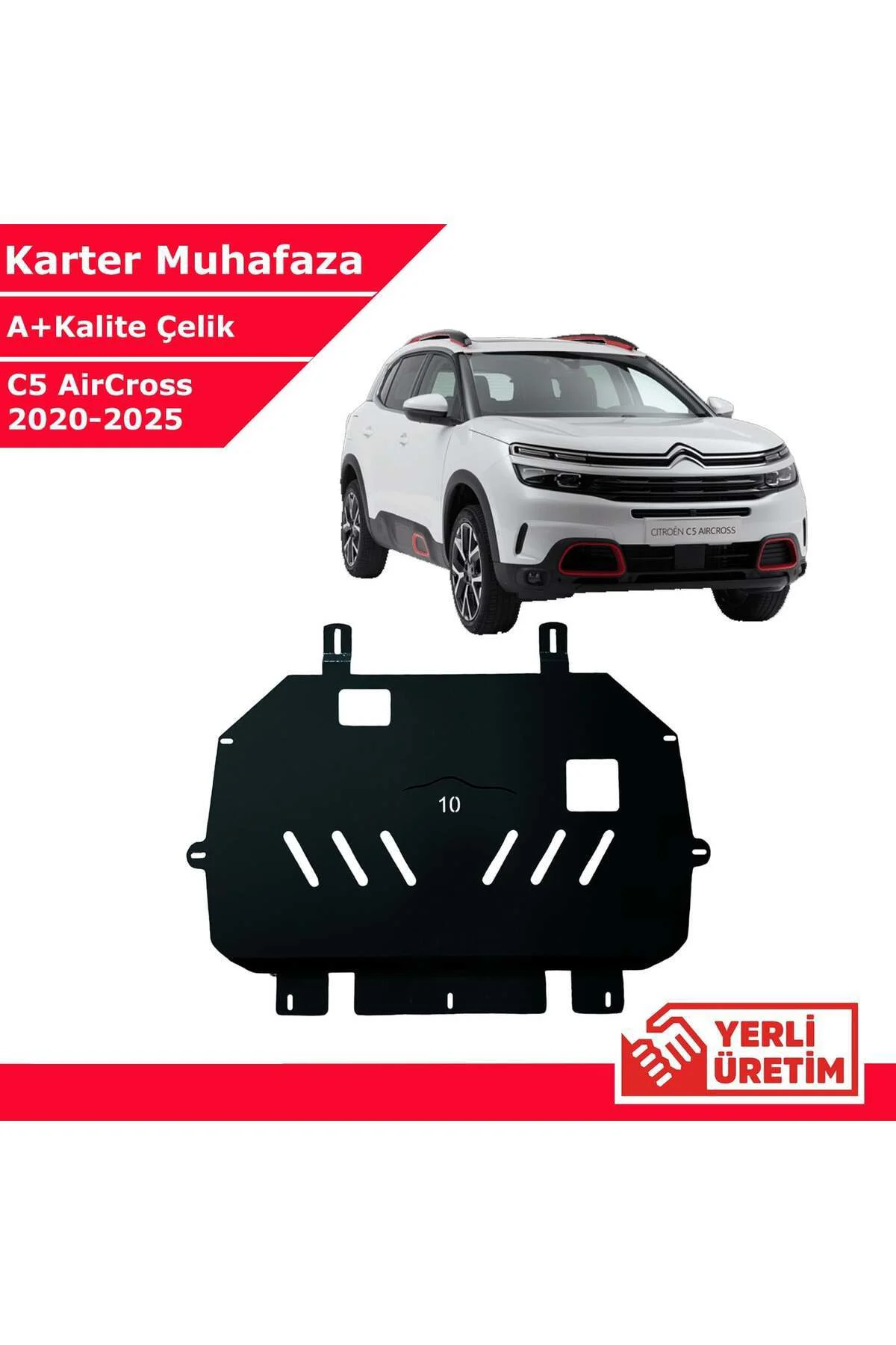 Citroen C5 Aircross 2020-2025 Çelik Karter Muhafaza Çelik Koruma Citroen C5 Aircross 2020-2025 Çelik Karter Muhafaza Çelik Koruma