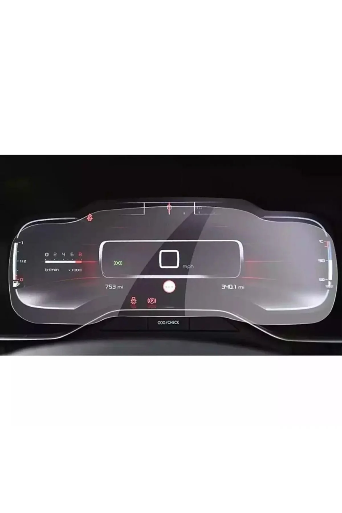 Citroen C5 Aircross Hayalet Dijital Gösterge Uyumlu Nano Ekran ko